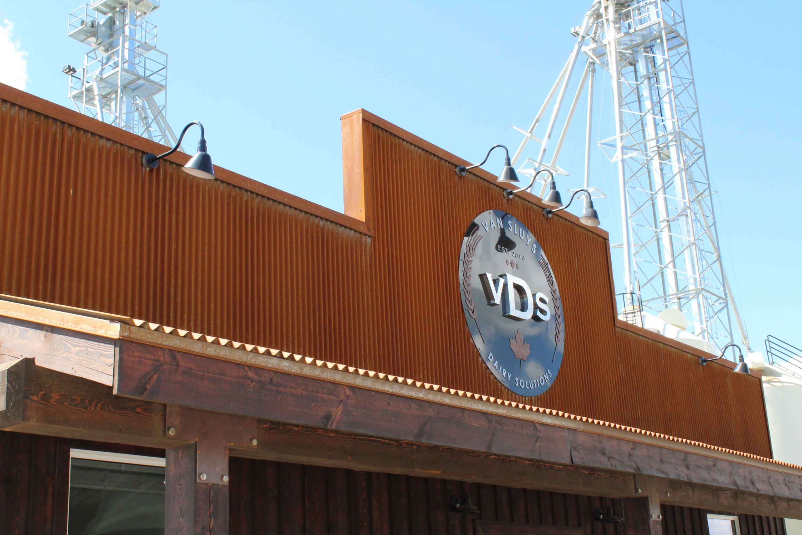 7/8" Corrugated in Weathering Steel