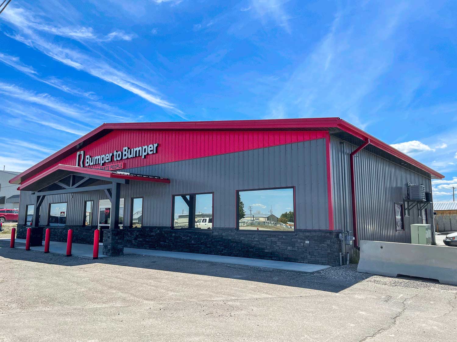 FC-36 in Charcoal and Bright Red