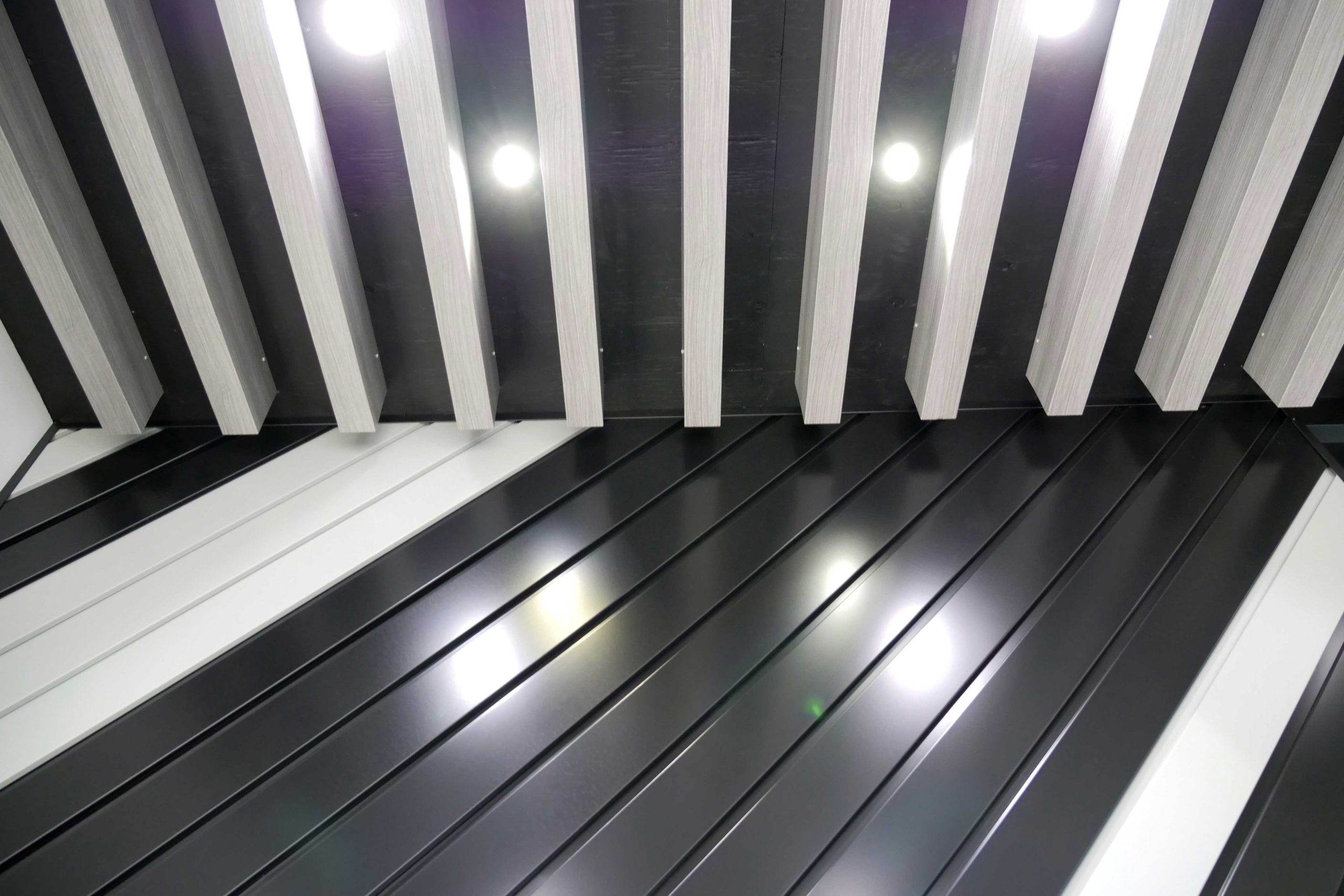 SlimLine in Black and Bright White