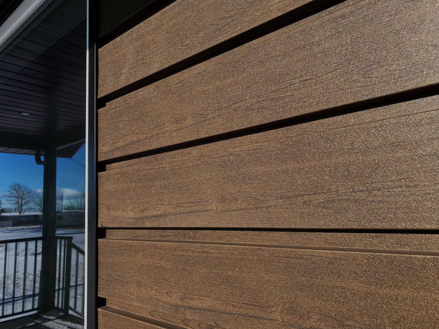 Forma Plank in Dark Walnut Woodgrain