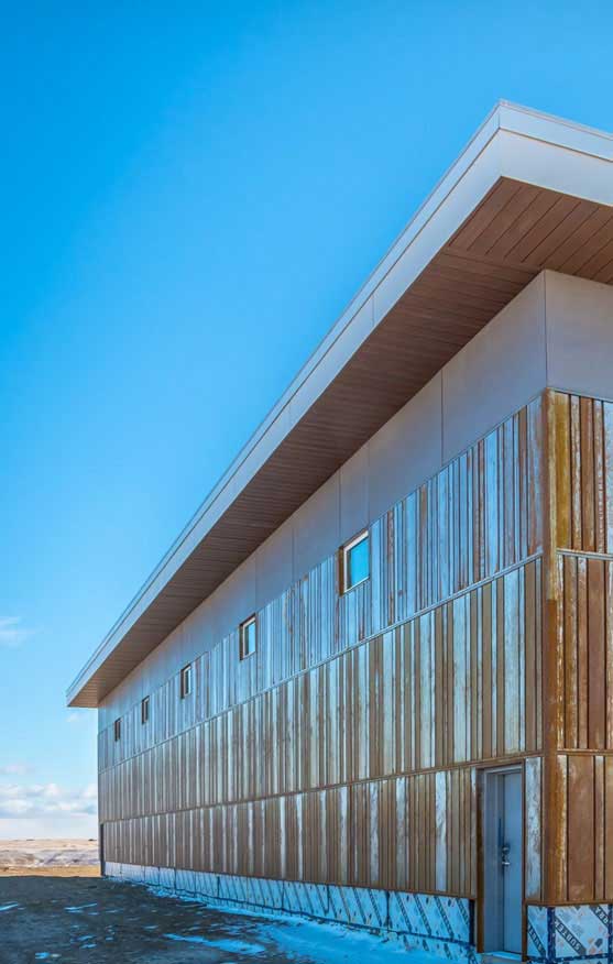 Forma Plank in Weathering Steel in Varying Widths
