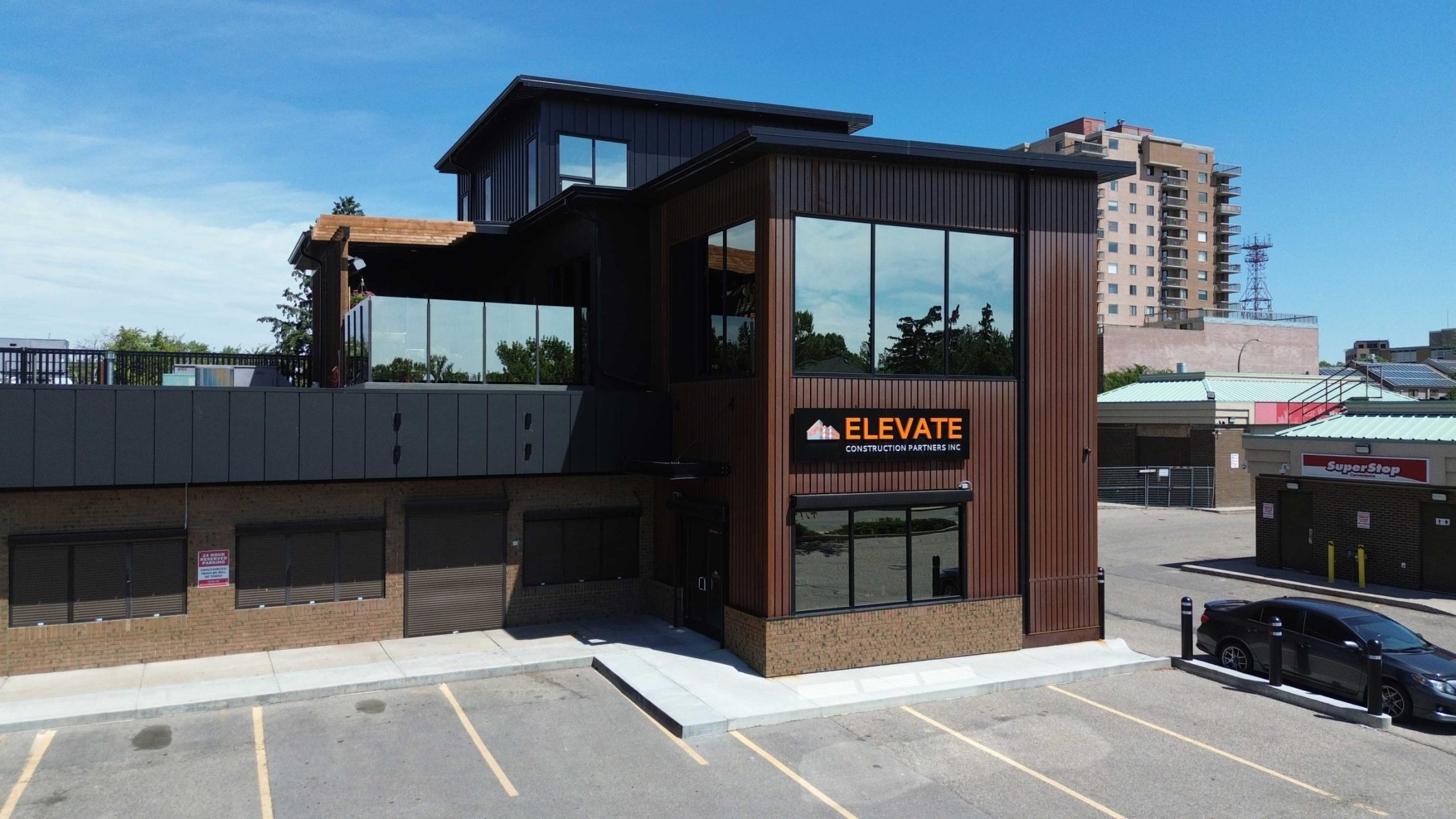 Forma Plank in Weathering Steel