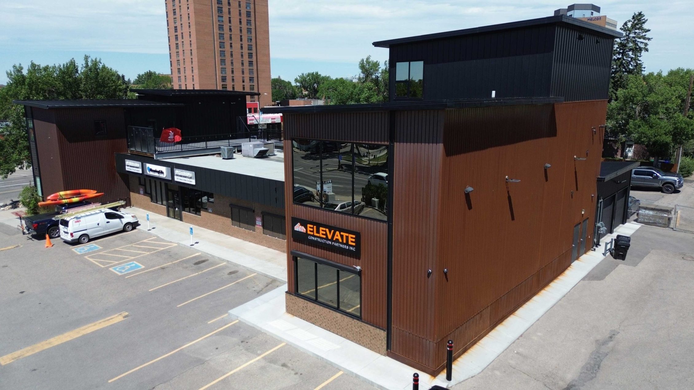 Forma Plank in Weathering Steel