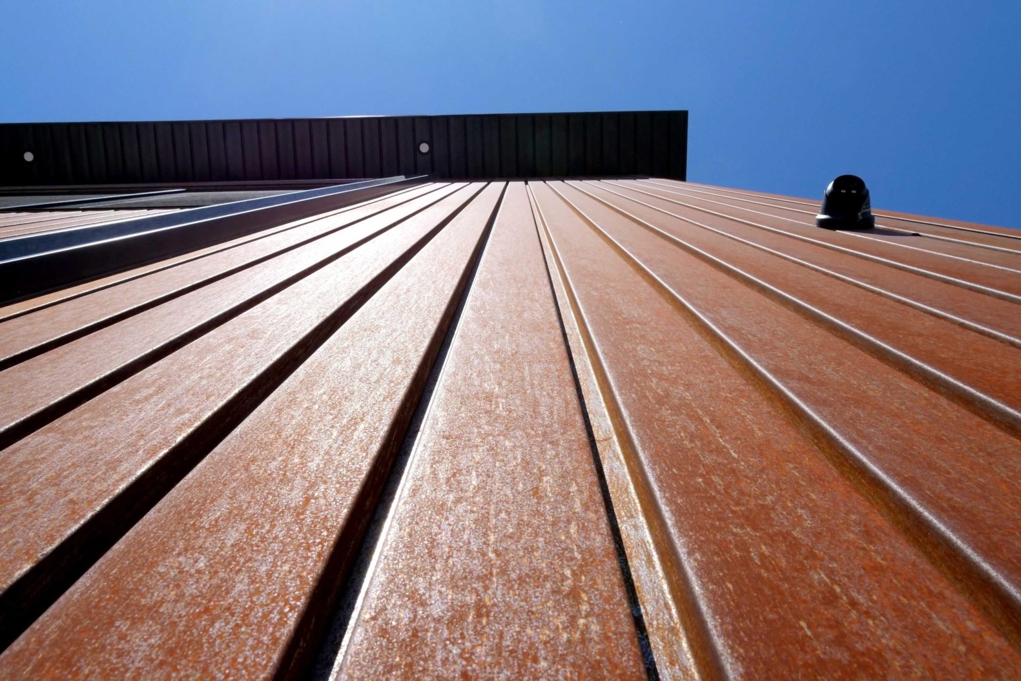 Forma Plank in Weathering Steel