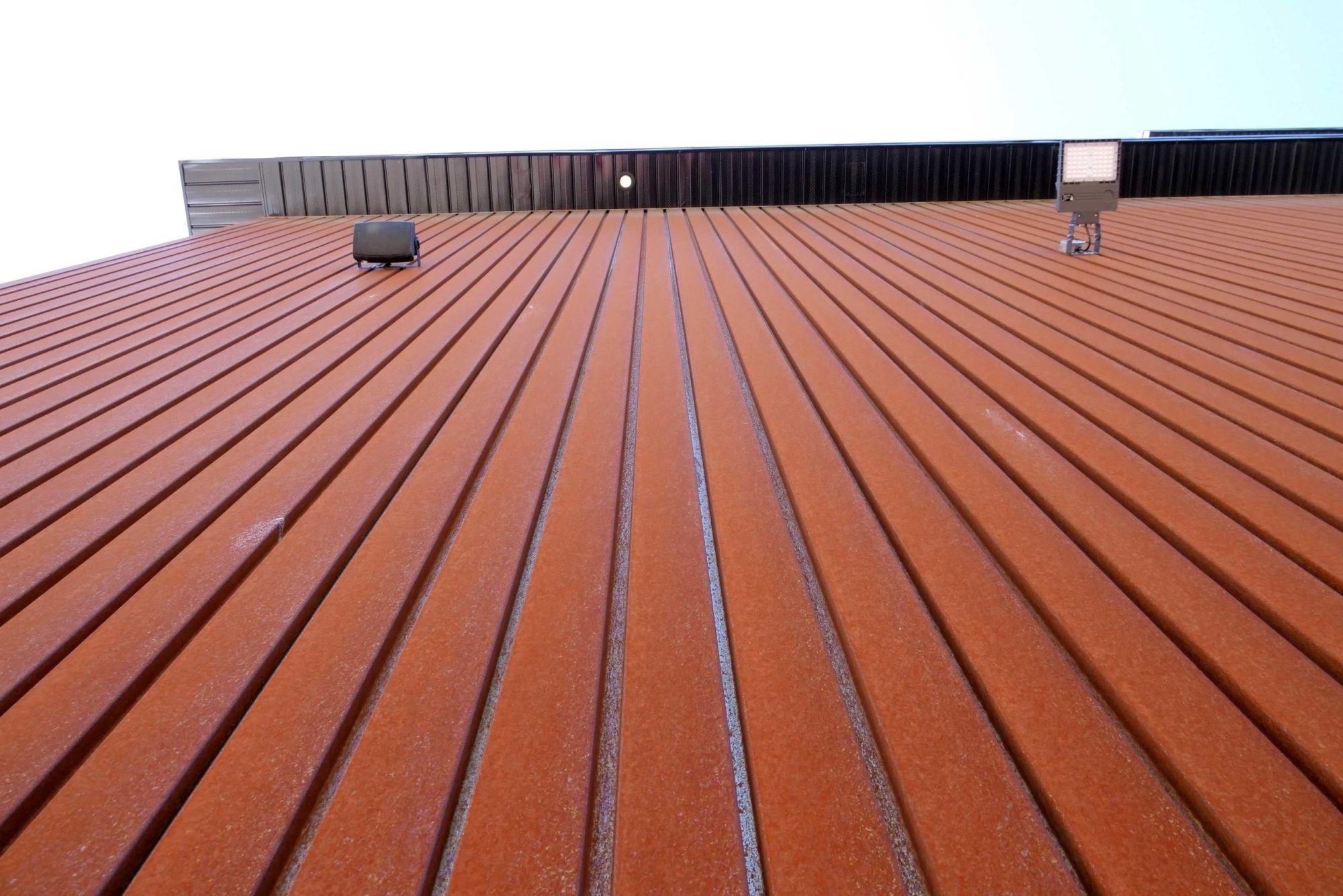 Forma Plank in Weathering Steel