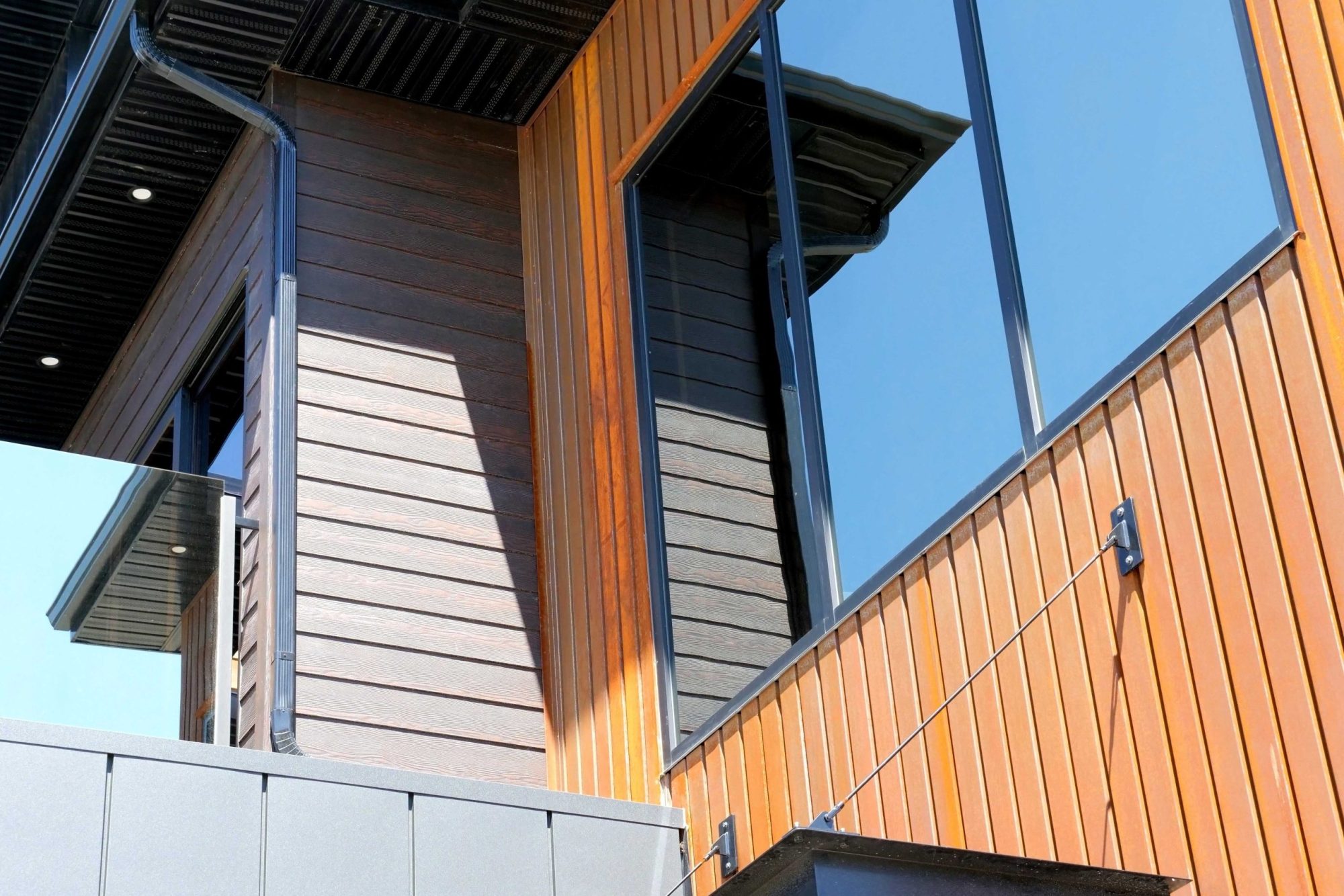 Forma Plank in Weathering Steel
