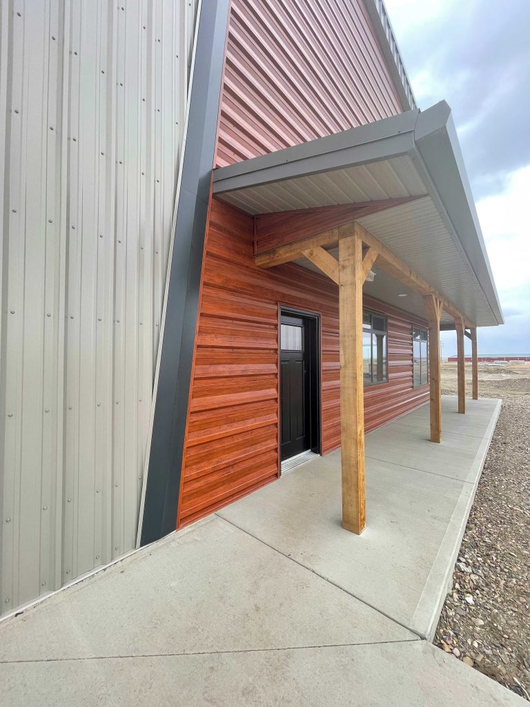 FR Panel in Stone Grey and FA Panel in Frontier Woodgrain