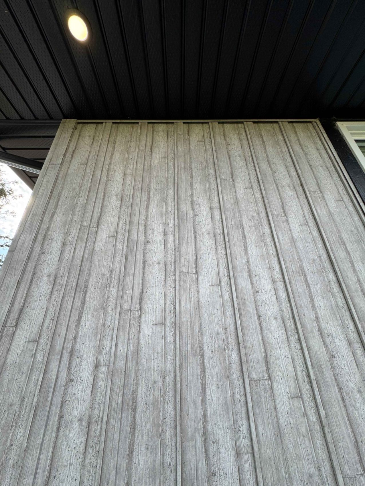 Board and Batten in Concrete
